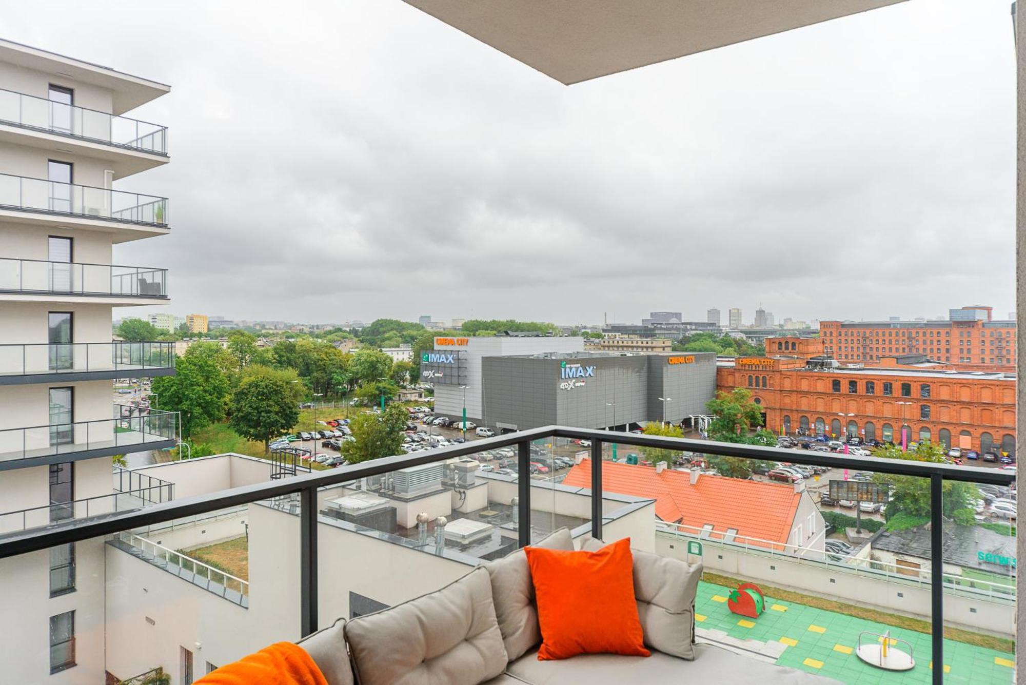 Lumina Stylish 3-Room Apart With Balcony Lodz  Exterior photo