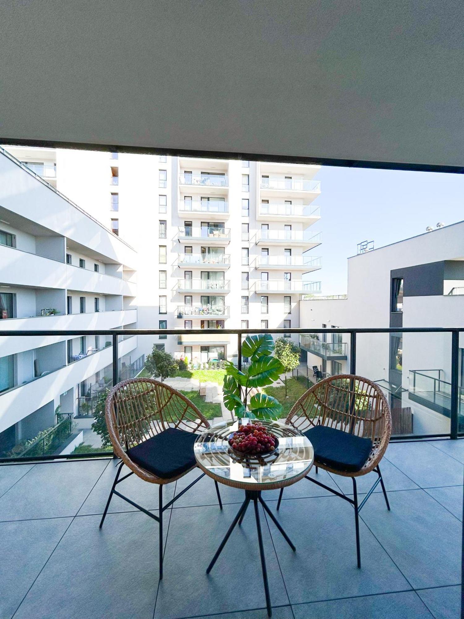 Lumina Stylish 3-Room Apart With Balcony Lodz  Exterior photo