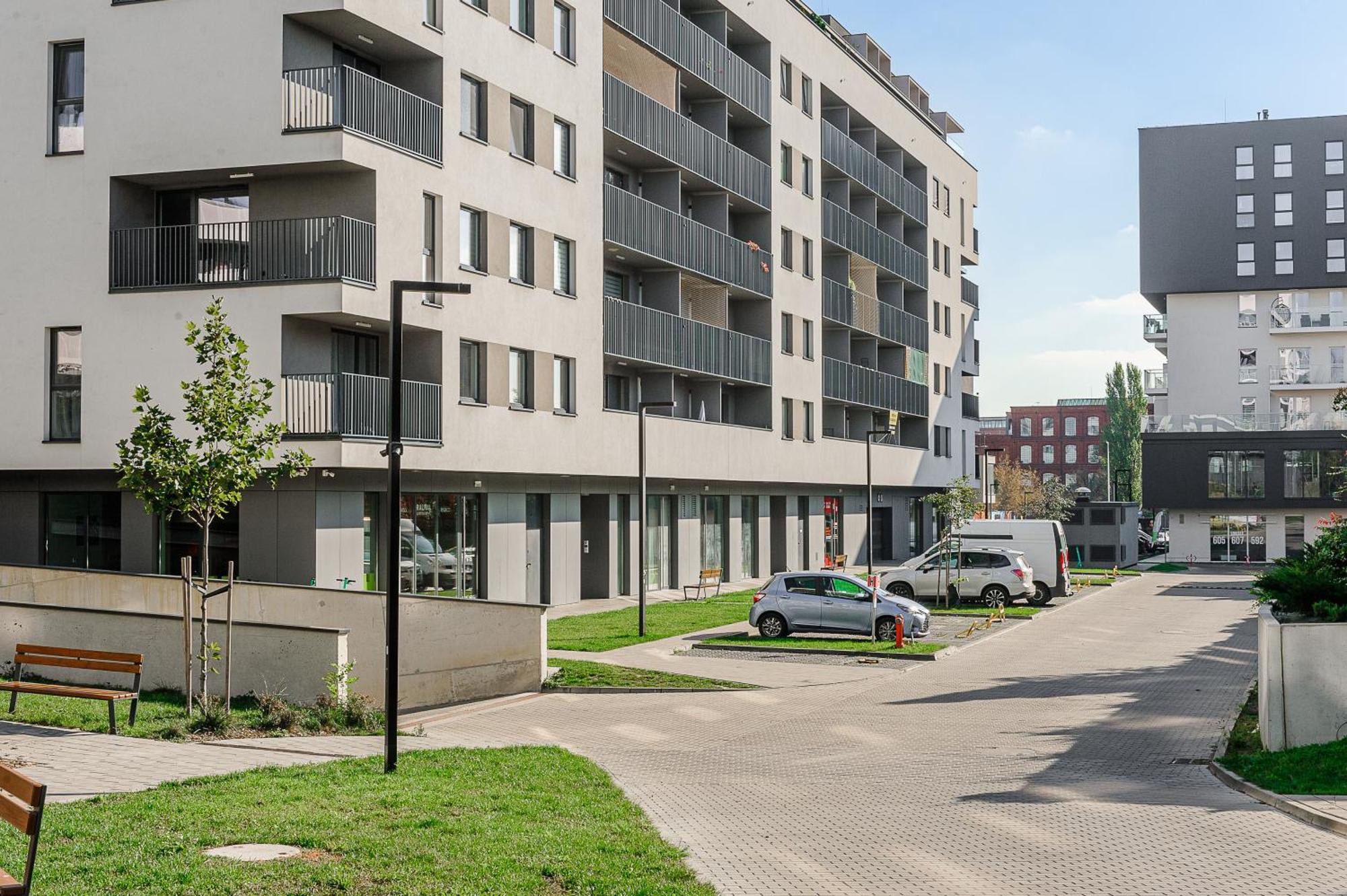 Lumina Stylish 3-Room Apart With Balcony Lodz  Exterior photo